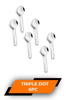 Shapes Triple Dot Baby Spoon 6pc